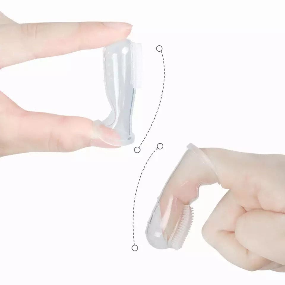 Baby Finger Toothbrush, Silicone Infant Tooth Brush, Baby Silicone Training Brush, Transparent Fingertip Tooth Cleaning Brush, Bad Breath Tartar Teeth Tool, Kids Baby Infant Soft Silicone Teeth Rubber Massager Baby Finger Toothbrush, Silicone Infant Tooth Brush, Baby Silicone Training Brush, Transparent Fingertip Tooth Cleaning Brush, Bad Breath Tartar Teeth Tool, Kids Baby Infant Soft Silicone Teeth Rubber Massager